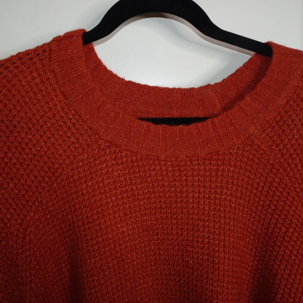 A New Day Burnt Orange Stylish Sweater - Picture 3 of 8